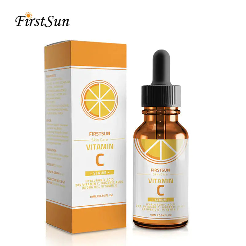 Sérum facial Vitamine C + Acide Hyaluronique - 10ml